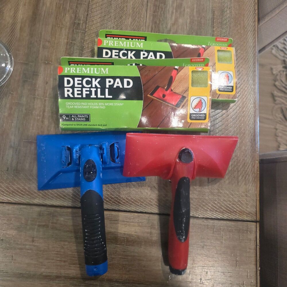 Premium Deck Pad Refill Applicator Tool Set